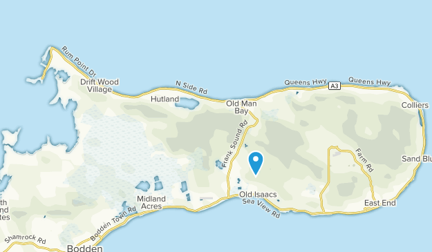 North Side, Cayman Islands Map