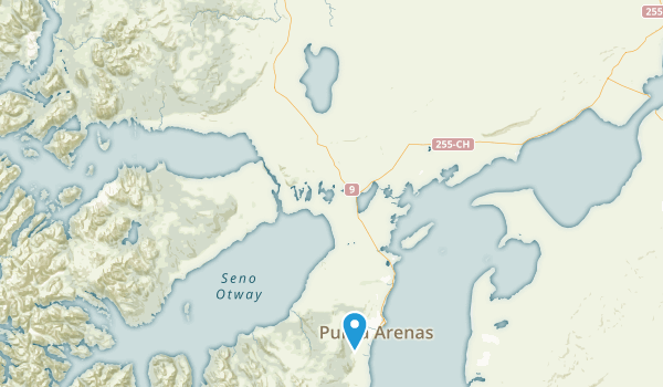Punta Arenas, Magallanes y la Antártica Chilena Map