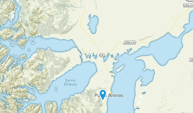 Punta Arenas, Magallanes y la Antártica Chilena Map
