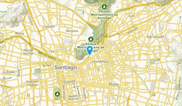Providencia, Santiago Metropolitan Map