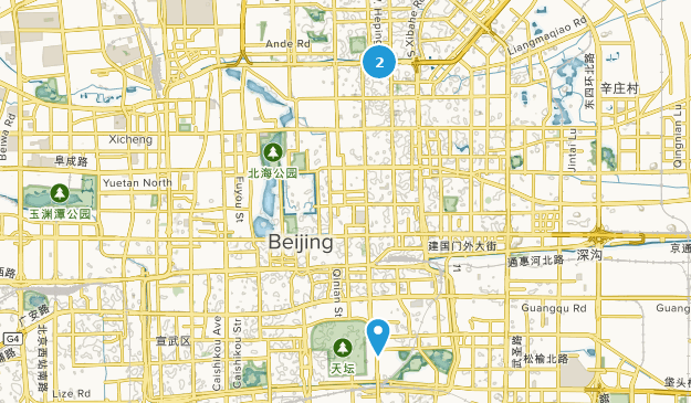 Dongcheng, Beijing Map