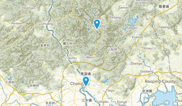 Qiaodong, Guangdong Map