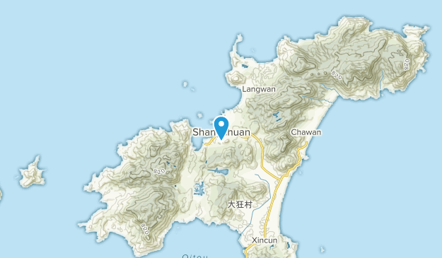 Shangchuan, Guangdong Map