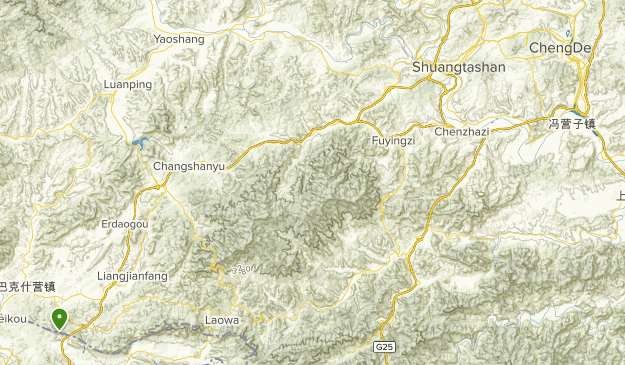 Chengde, Hebei Map