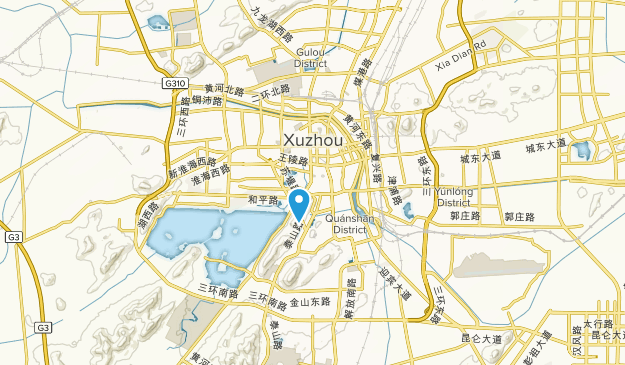 Xuzhou Shi, Jiangsu Map