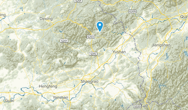Shangrao, Jiangxi Map