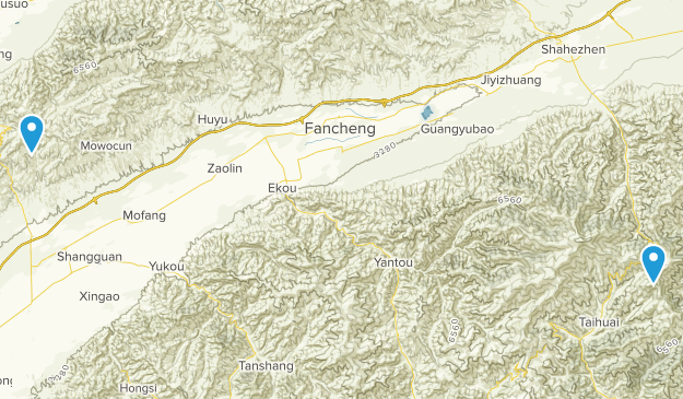 Taihuai, Shaanxi Map