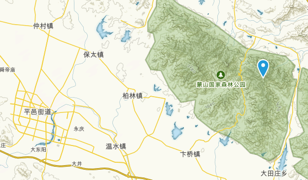 Linyi Shi, Shandong Map