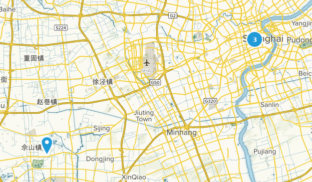 Shanghái, Shanghai Map