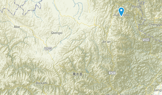 Ngawa Tibetan and Qiang Autonomous Prefecture, Sichuan Map