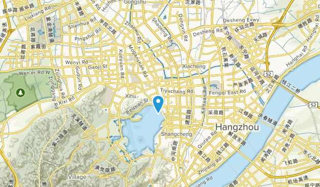 Hangzhou, Zhejiang Map