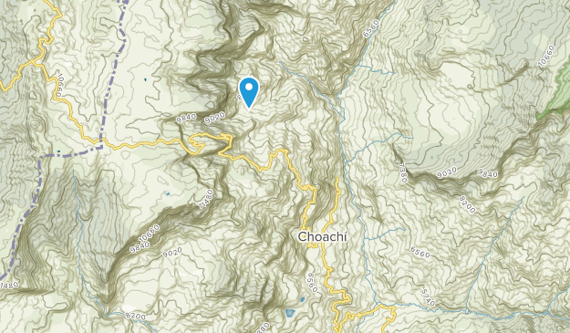 Choachí, Cundinamarca Map