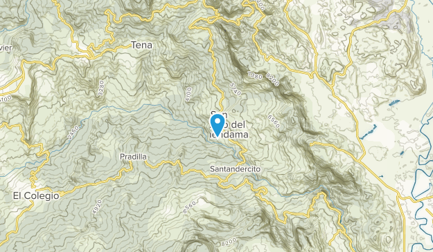 San Antonio del Tequendama, Cundinamarca Map
