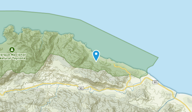 El Coquito, Magdalena Map