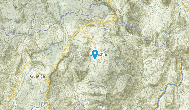 Quinchia, Magdalena Map