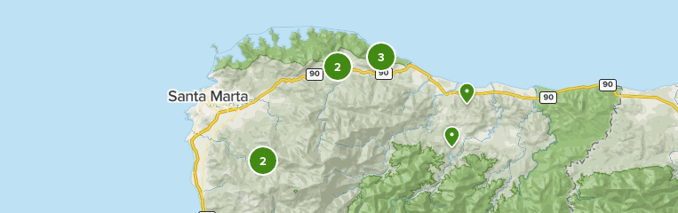 Santa Marta Magdalena Beliebte Routen Alltrails