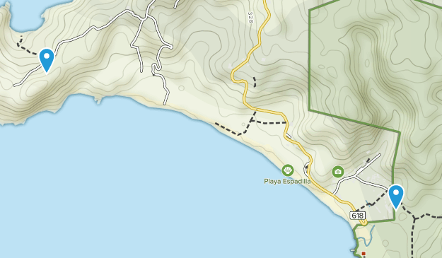 Manuel Antonio, Costa Rica Map
