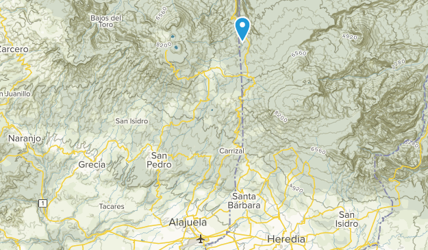 Alajuela, Alajuela Map