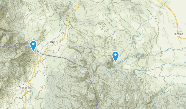 Guatuso, Alajuela Map
