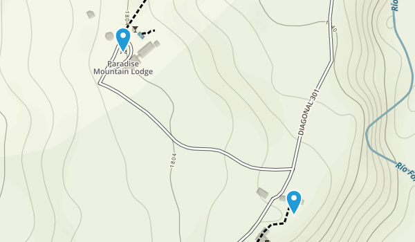 La Fortuna, Alajuela Map