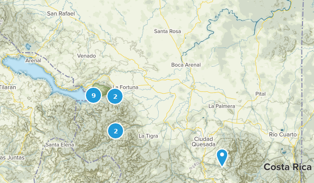 San Carlos, Alajuela Map