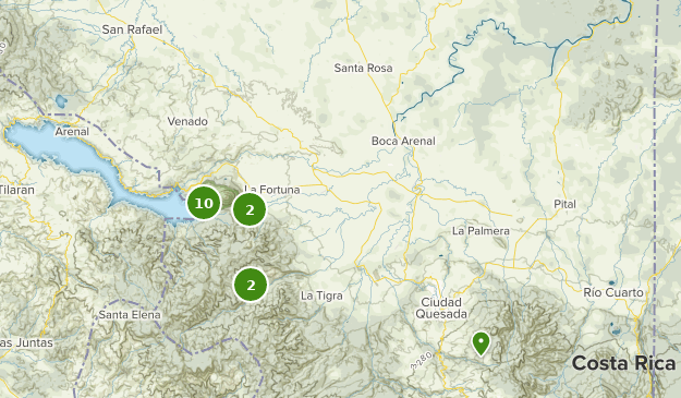 San Carlos, Alajuela Map