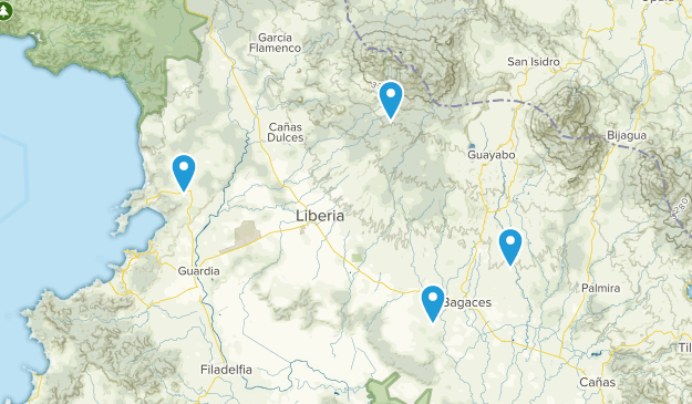 Bagaces, Guanacaste Map