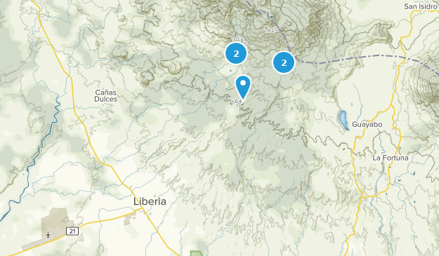 Liberia, Guanacaste Map