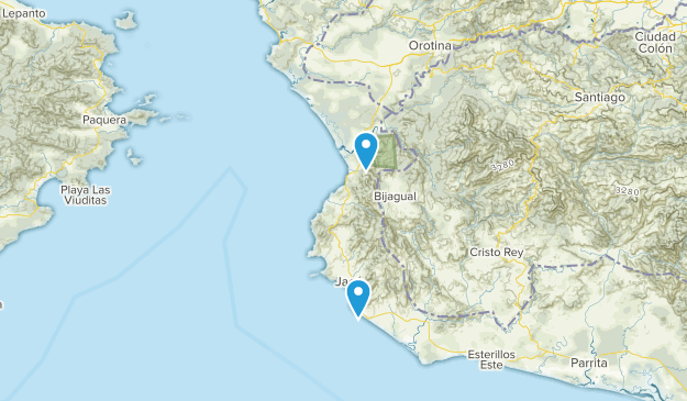 Garabito, Puntarenas Map