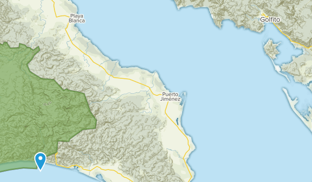 Golfito, Puntarenas Map