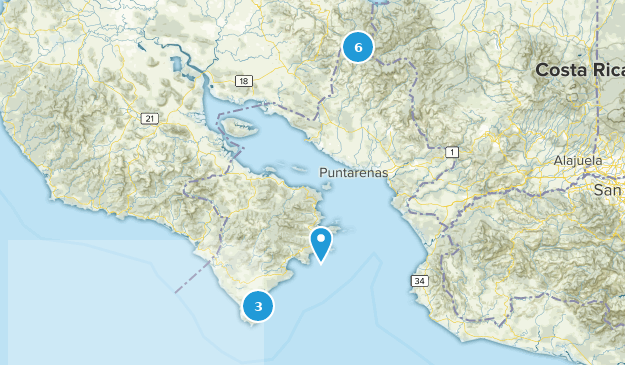 Puntarenas, Puntarenas Map