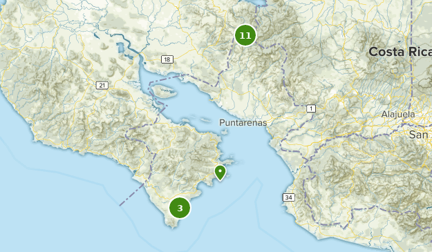 Puntarenas, Puntarenas Map