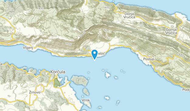 Orebić, Dubrovacko-neretvanska Map