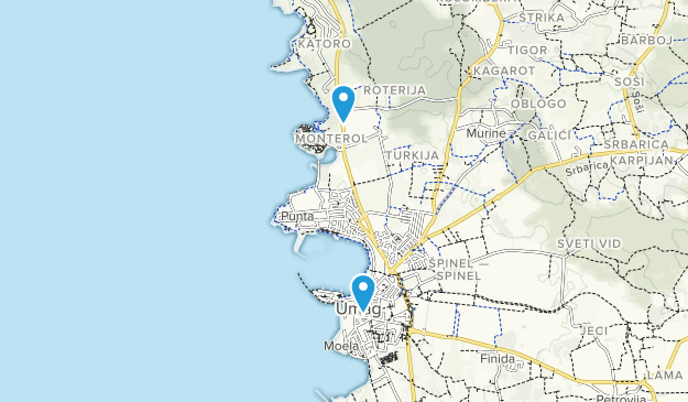 Umag, Istarska Map