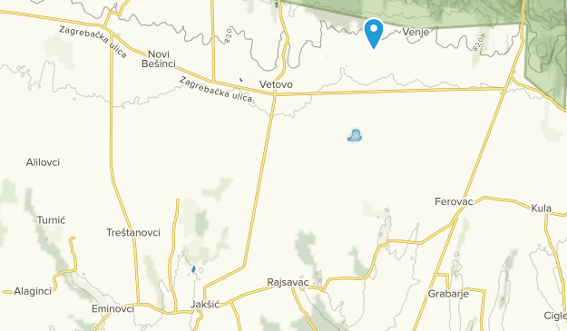 Jakšić, Požeško-slavonska Map