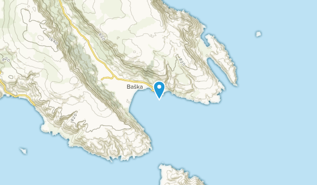 Baška, Primorsko-goranska županija Map