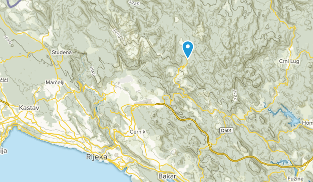 Čavle, Primorsko-goranska županija Map