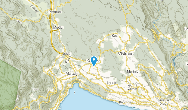 Kastav, Primorsko-goranska županija Map