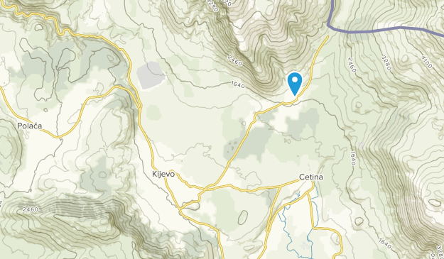 Kijevo, Šibenik-Knin Map