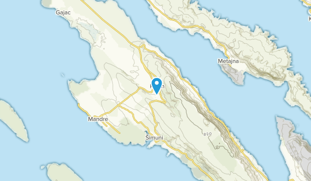 Kolan, Zadarska županija Map