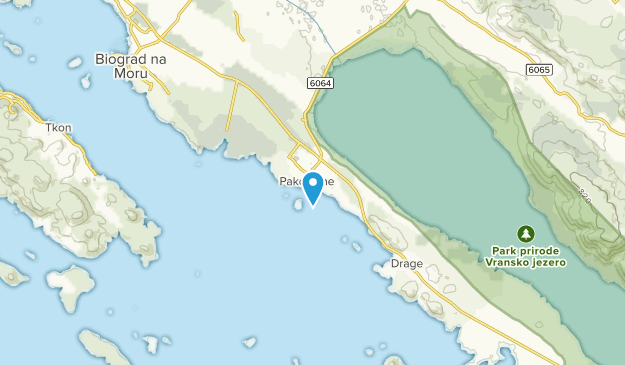 Pakoštane, Zadarska županija Map