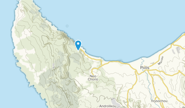 Νέο Χωριό Πάφου, Paphos Map