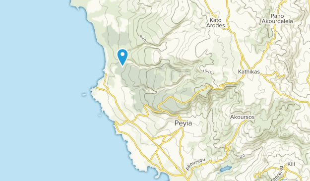 Peyia, Paphos Map