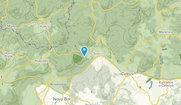 Svor, Liberec Map