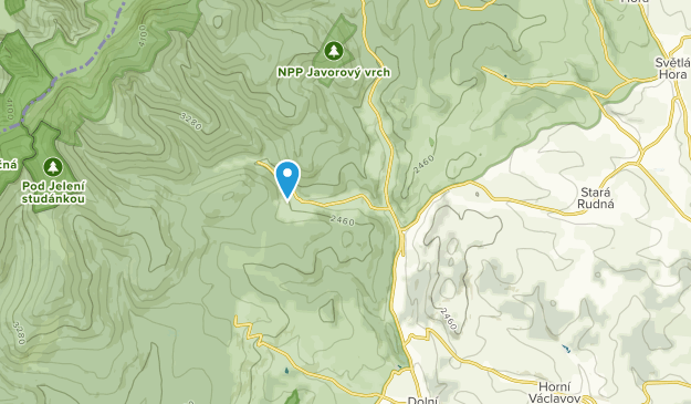 Malá Morávka, Moravskoslezský kraj Map