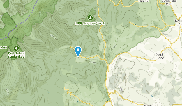 Malá Morávka, Moravian-Silesian Map
