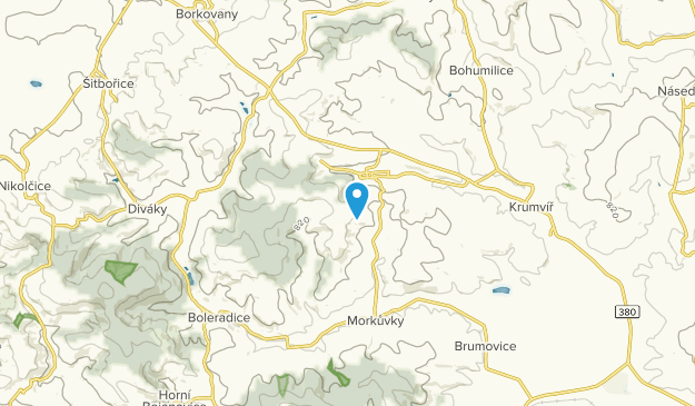 Klobouky u Brna, Moravie du Sud Map
