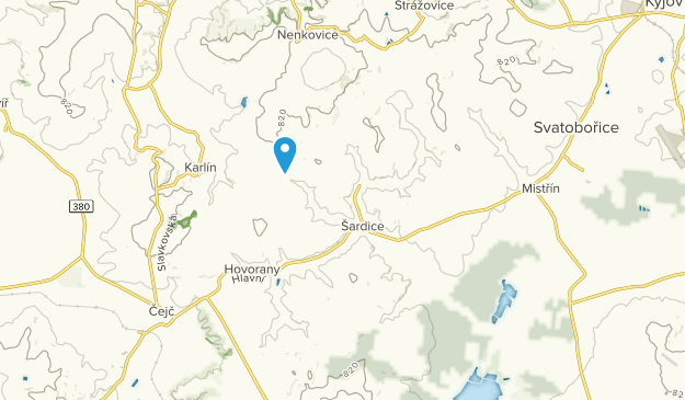 Šardice, South Moravian Map