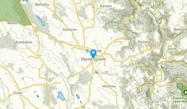 Bystřice nad Pernštejnem, Vysočina Map