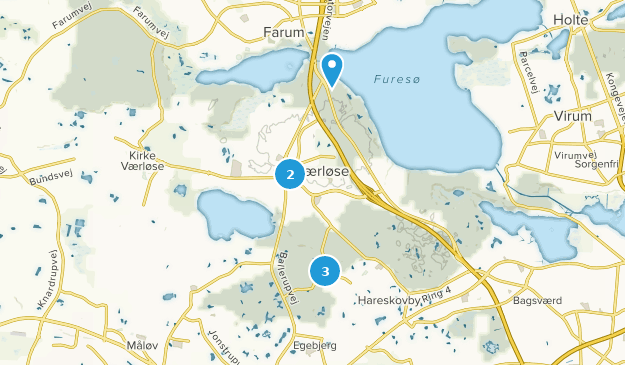 Værløse, Capital Region of Denmark Map